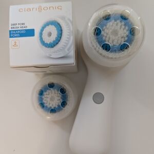 Clarisonic Mia Prima Facial Cleansing Brush With Deep Pore Brush Heads
